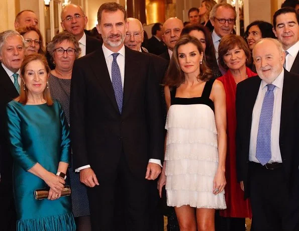 Journalist Florencio Domínguez. King Felipe and Queen Letizia at Ritz hotel