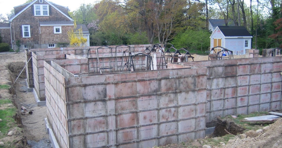 The Impatient Home Builder Foundation Walls