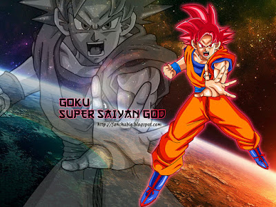 Goku Super Saiyan GOD New Wallpaper HD son goku wallpaper