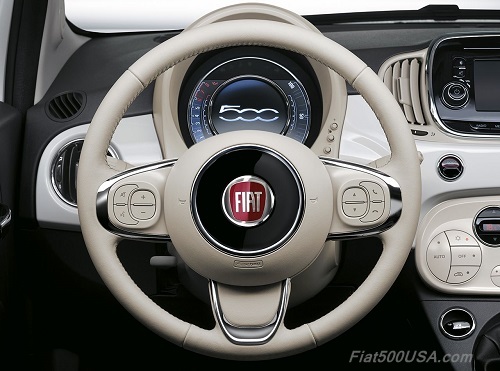 New Fiat 500 Instrument Panel