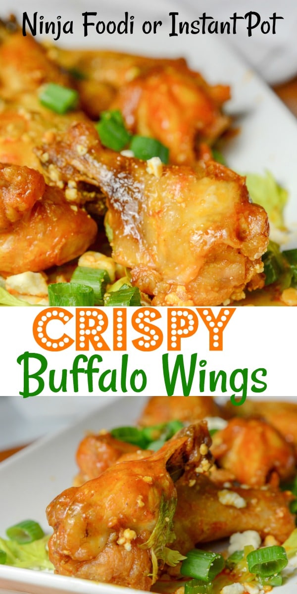 Instant Pot or Ninja Foodi Crispy Buffalo Wings Mother Deliciouse Recipes