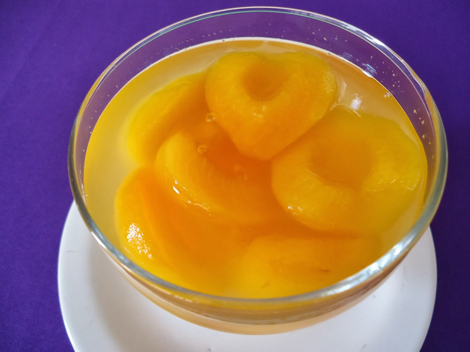 Pêssego em Calda