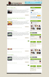 Green SEO Optimized, Template Blog SEO Terbaik 2012