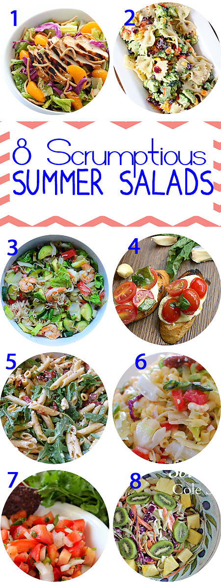 8 Scrumptious Summer Salads