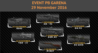 Event PB Garena Terbaru dan Yang Akan Datang Besok Event PB Garena 29 November 2016 - Light vs Dark