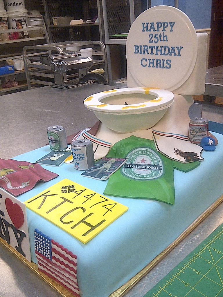 Cakes By Allie Toilet Bowl Cake