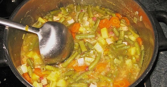 Backen - Kochen &amp; Genießen: Grüne Bohnensuppe