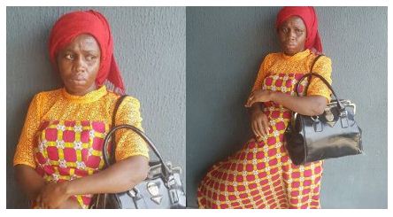 See Photos: Woman Defrauding People All Over Lagos With Fake Pregnancy 