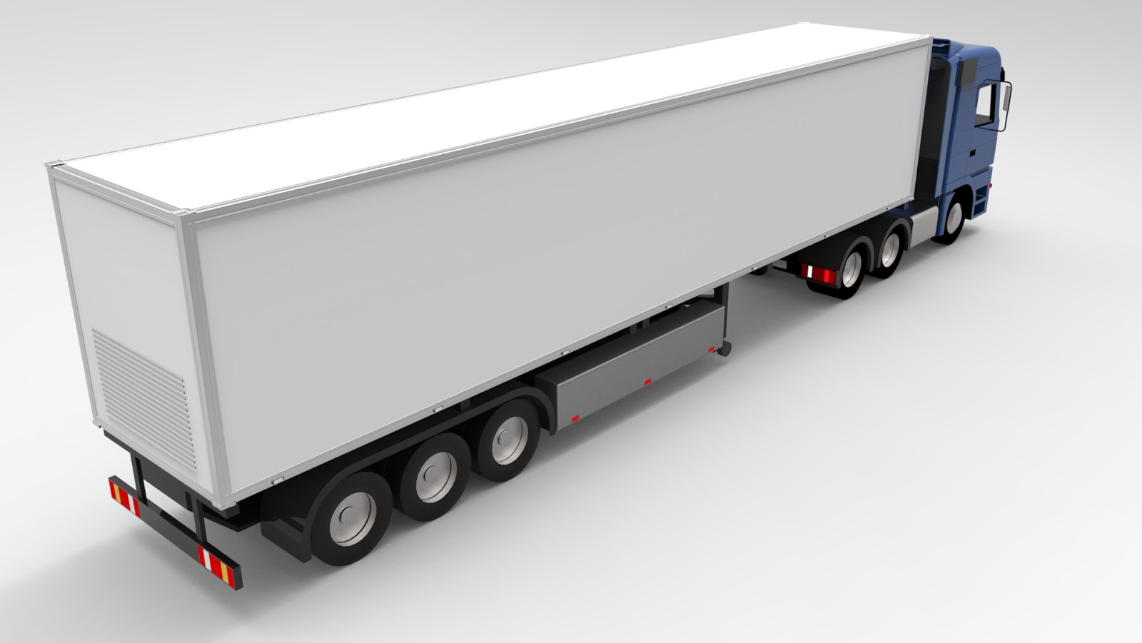 Semi Trailer Side Opening As Stage Download Free 3d Cad Models