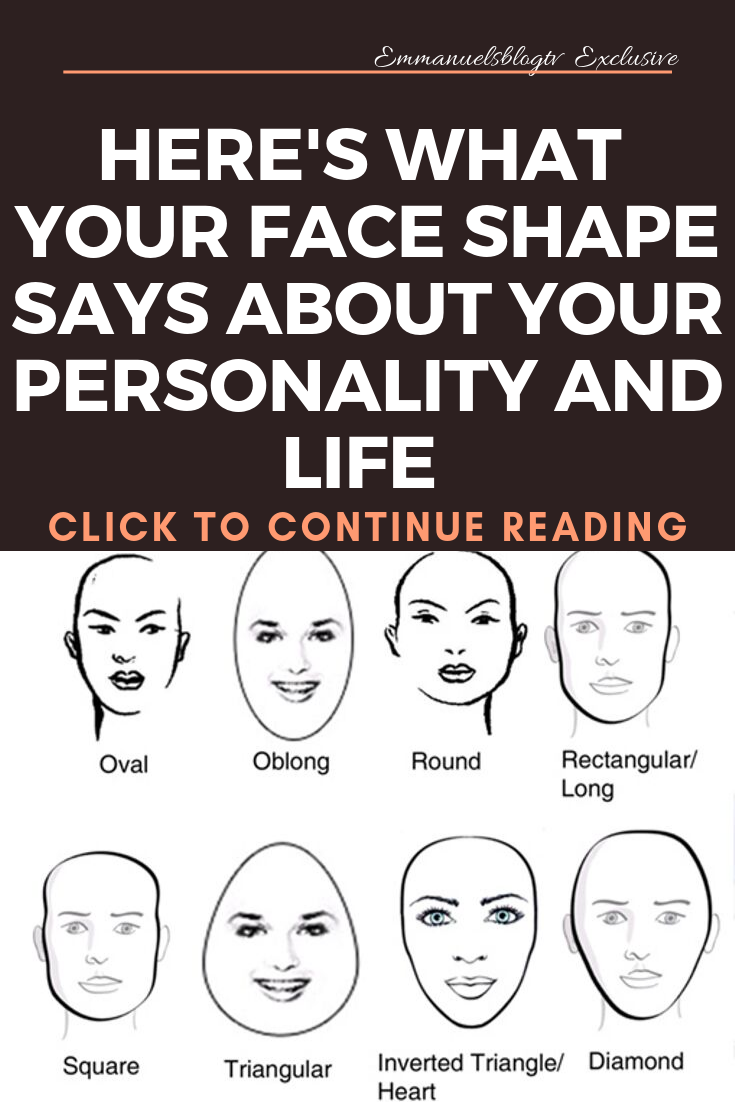 Here's What Your Face Shape Says About Your Personality And Life 
