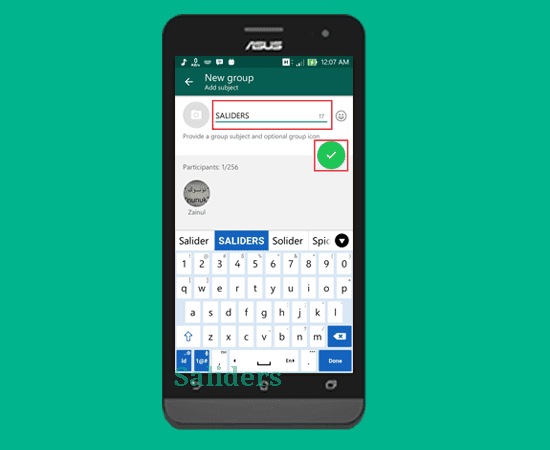 saliders, Cara membuat grup whatsapp sendiri, How to Create Group Whatsapp, Cara menghapus group Whatsapp, cara dan panduan untuk membuat akun wharsapp tanpa PC