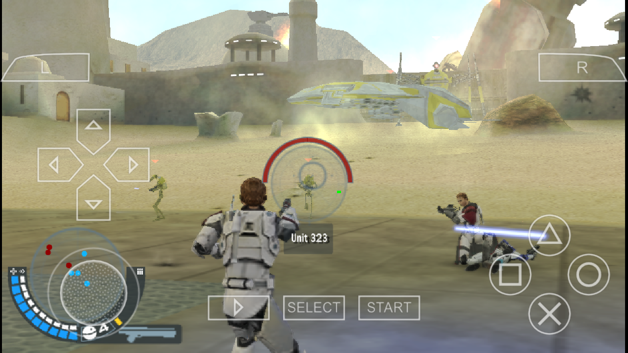 Star Wars Battle Front Elite Squadron CSO Free Download Free PSP