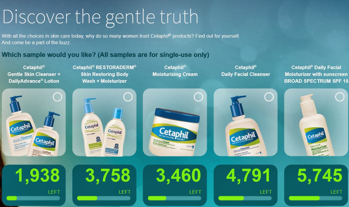 Barbara's Beat: Cetaphil samples available, WSL