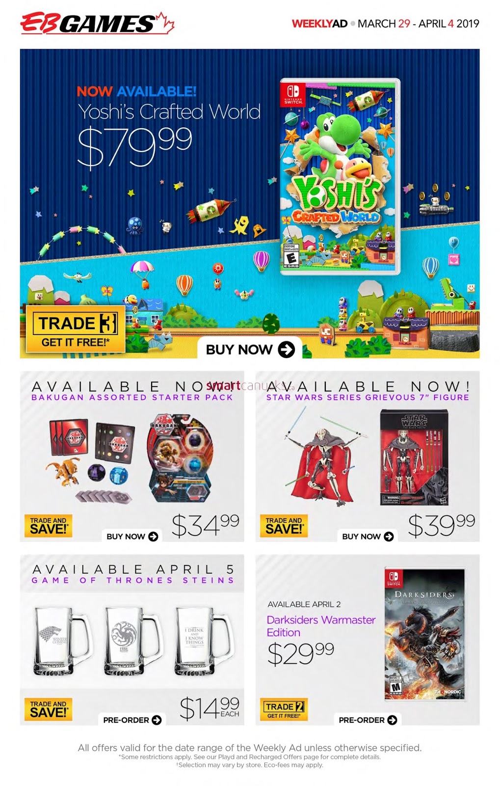Eb Games Flyer November 9 15 2019