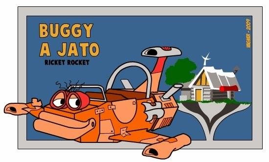 velharias desenhos antigos buggy a jato