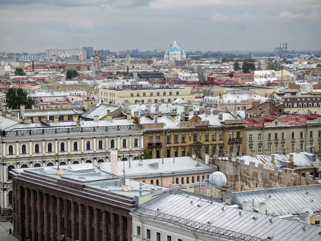 Why visit St. Petersburg Russia: Views of St. Petersburg from St. Isaac's Cathedral