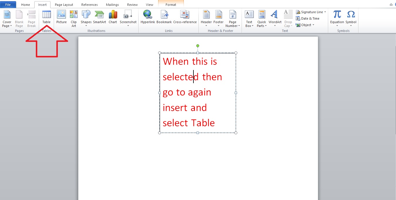 How to Create Movable and Multiple Table Side by side in Microsoft Word