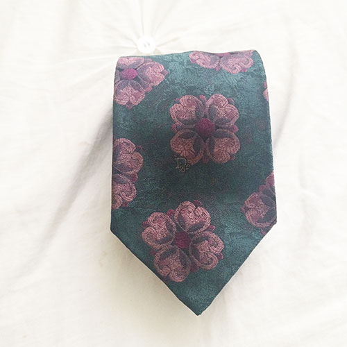 vintage  christian dior tie