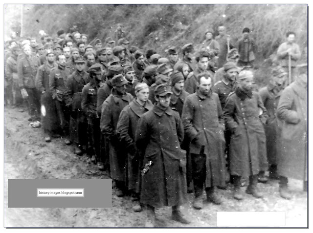 German prisoners of war  Odessa. July 13, 1944.