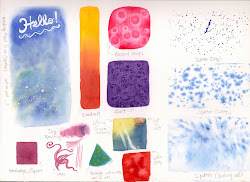 watercolor basic class techniques demo 1st