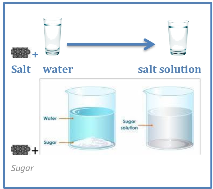 Can you lot encounter the tabular array salt inward water? 