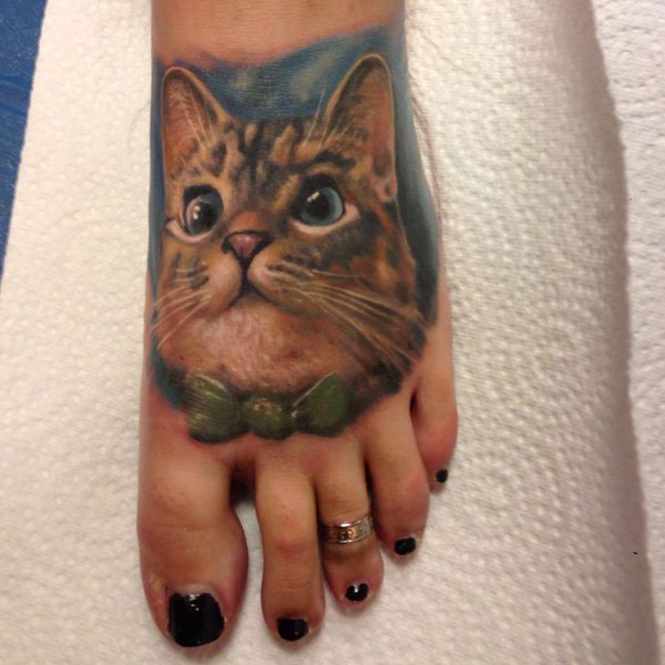 Criativas Tatuagens para quem ama os gatos Criativas Tatuagens para quem ama os gatos