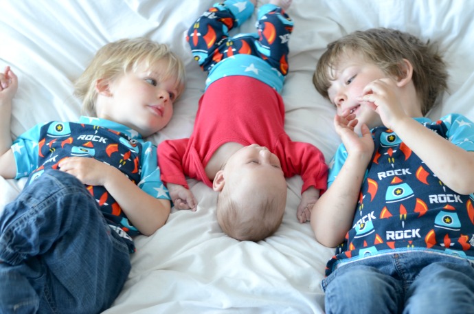 three under four, brothers, young family, matching siblings