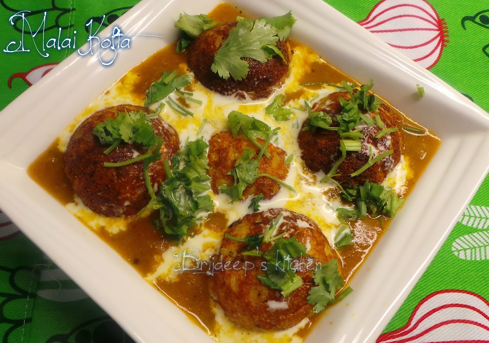 Effervescence Malai Kofta (in Appe pan)