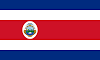 Logo Gambar Bendera Negara Kosta Rika PNG JPG ukuran 100 px