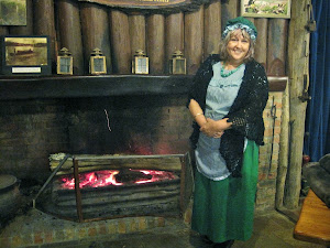 Waitress at The Gold Rush Colony