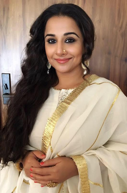 Vidya Balan in Jewellery by MiRA by Radhika Jain and outfit by Sukriti & Aakriti for movie promotions event Vidya Balan in Jewellery by MiRA by Radhika Jain and outfit by Sukriti & Aakriti for movie promotions event