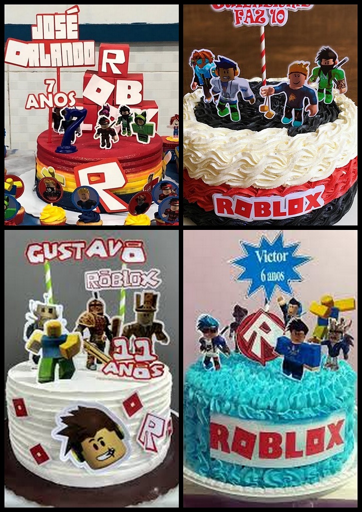 Roblox Girl Cake Topper