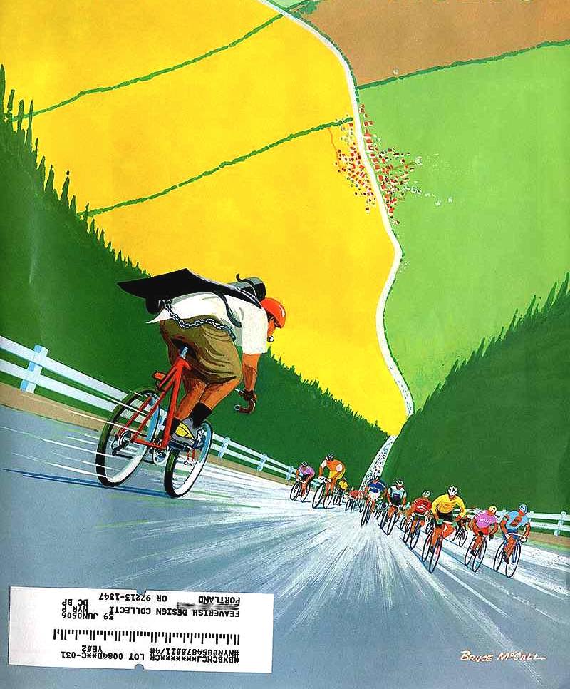 Bruce McCall a Bruce McCall illustration for The New Yorker