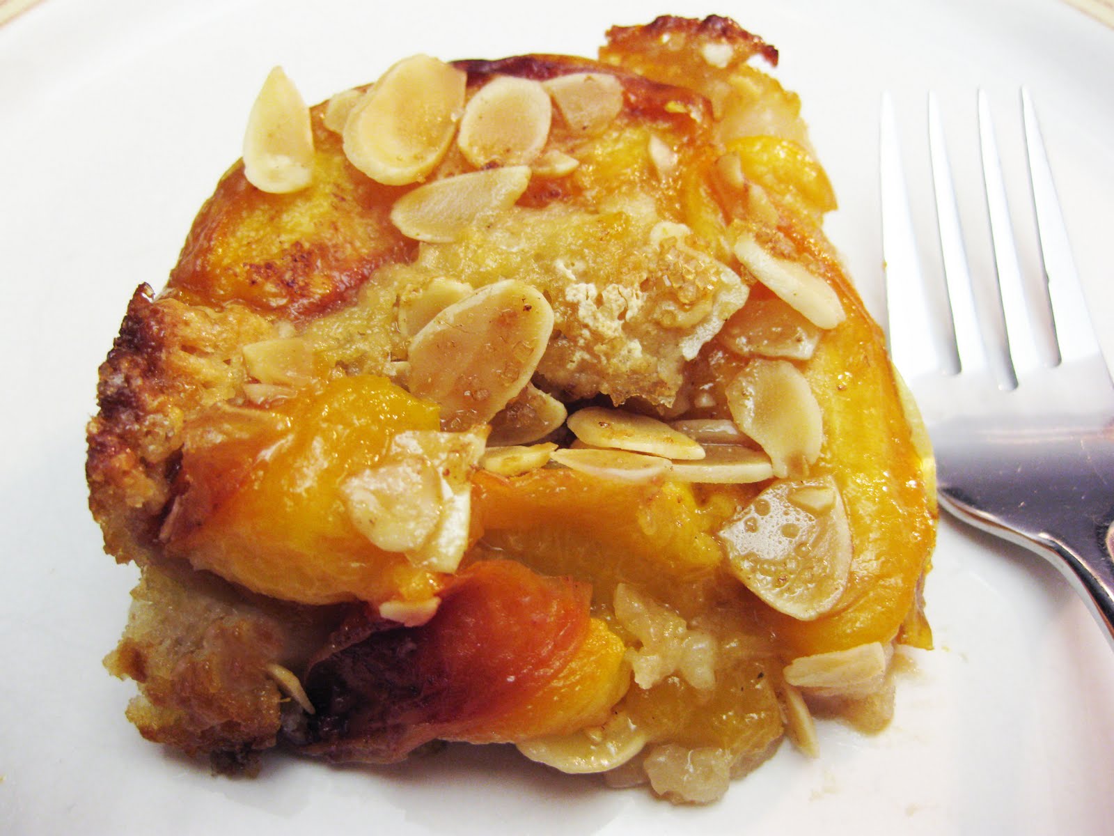 Bloatal Recall Brown Butter Nectarine Cobbler/Cake