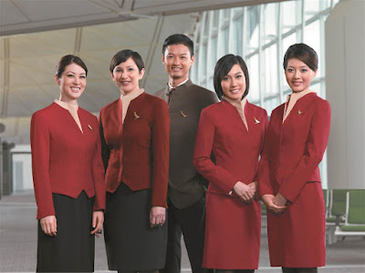 Hongkong Flight Attendant Cathay Pacific Airways Air Generation