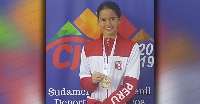 ALEXIA SOTOMAYOR: Peruana logra segunda medalla de oro en «XXXVII Campeonato Sudamericano Juvenil de Natación» realizado en Chile ALEXIA SOTOMAYOR: Peruana logra segunda medalla de oro en «XXXVII Campeonato Sudamericano Juvenil de Natación» realizado en Chile