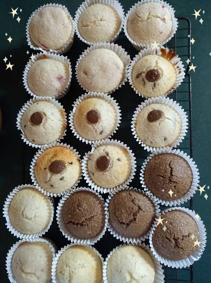 Vanilla Coconut cupcakes GERD Friendly