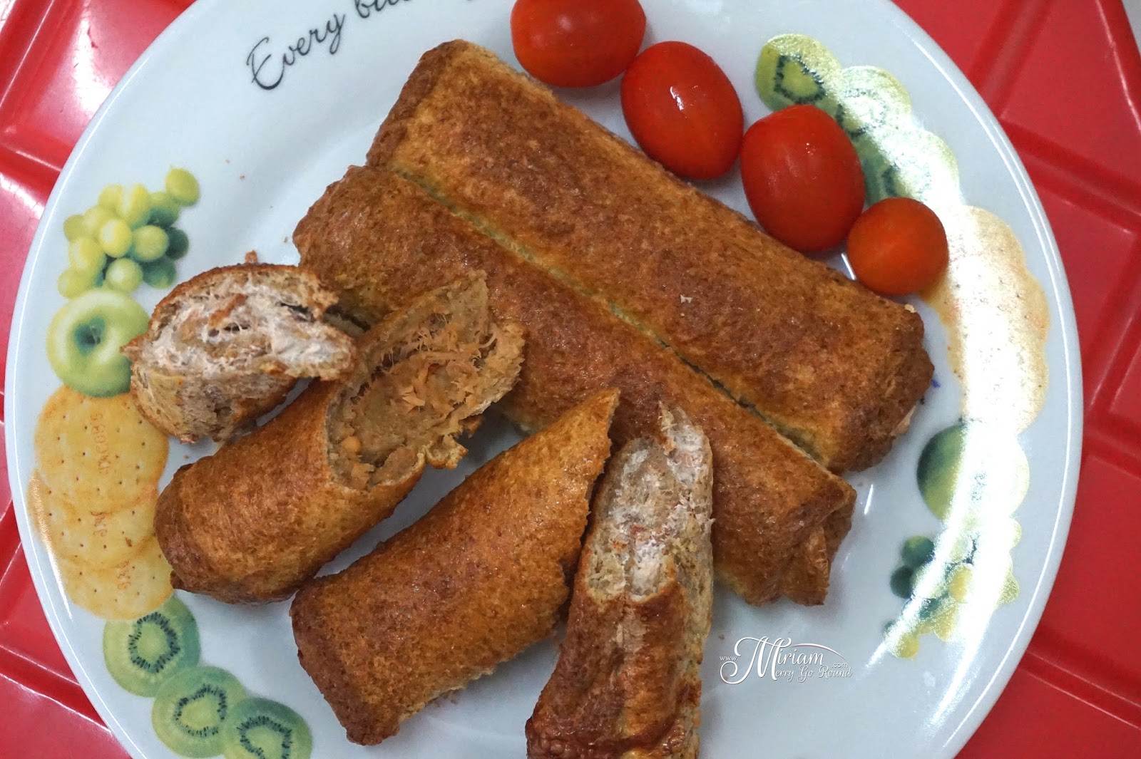 Tuna French Toast Roll Recipe TC Boy ♥Miriam MerryGoRound♥
