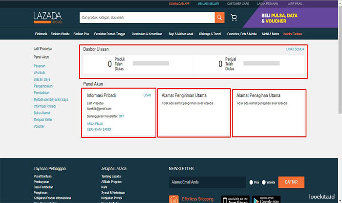 Cara Daftar Akun Lazada Mudah Hanya 5 Menit