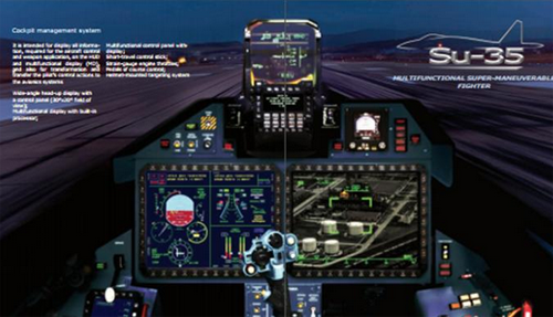 Kokpit SU-35 Kokpit SU-35
