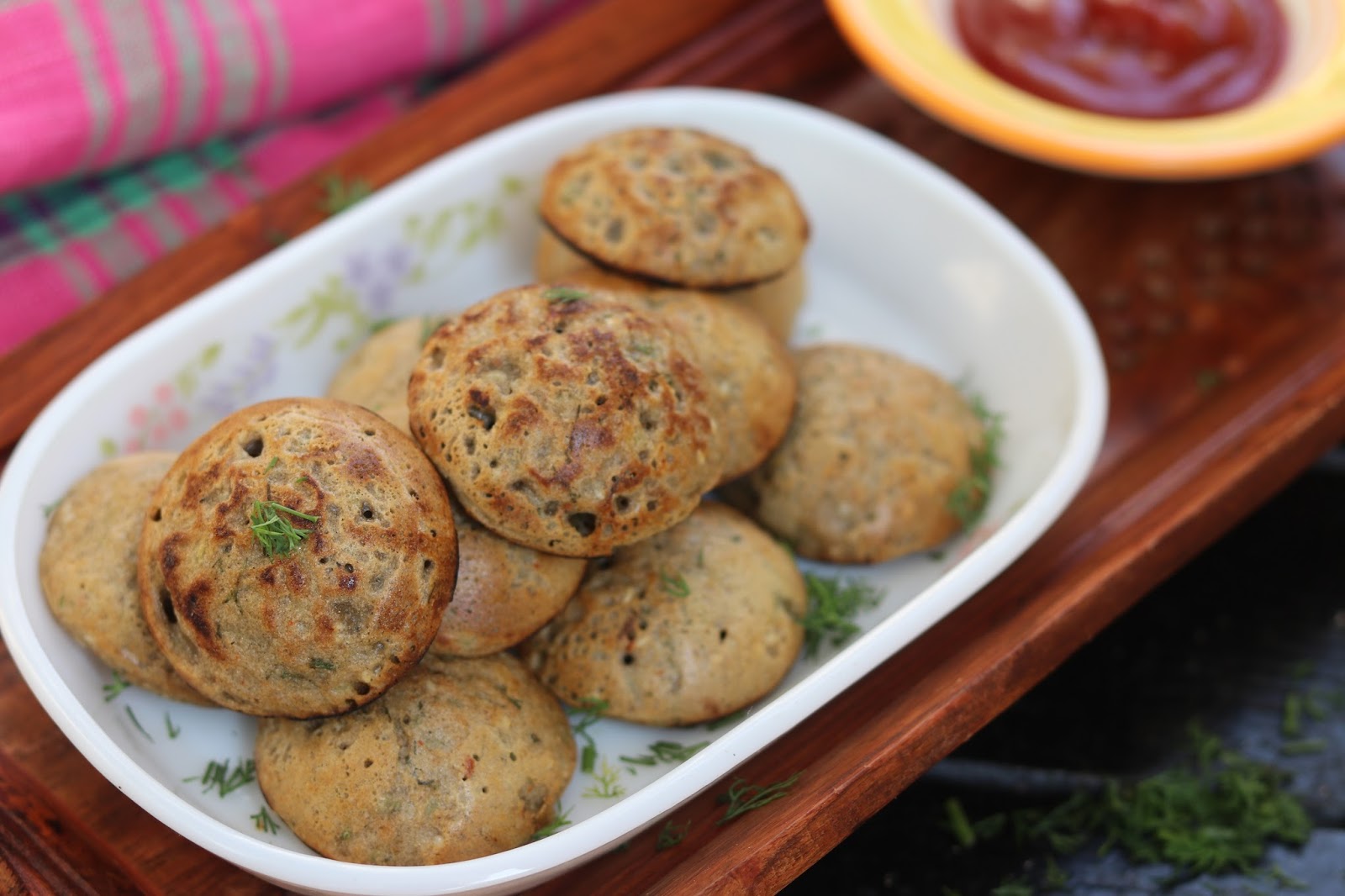 Bhature Ka Atta Bajra Atta Appe ~ Healthy Kadai