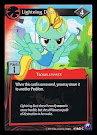 My Little Pony Lightning Dust Canterlot Nights CCG Card