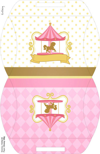 Carousel in Pink: Free Printable Boxes. Carousel in Pink: Free Printable Boxes.
