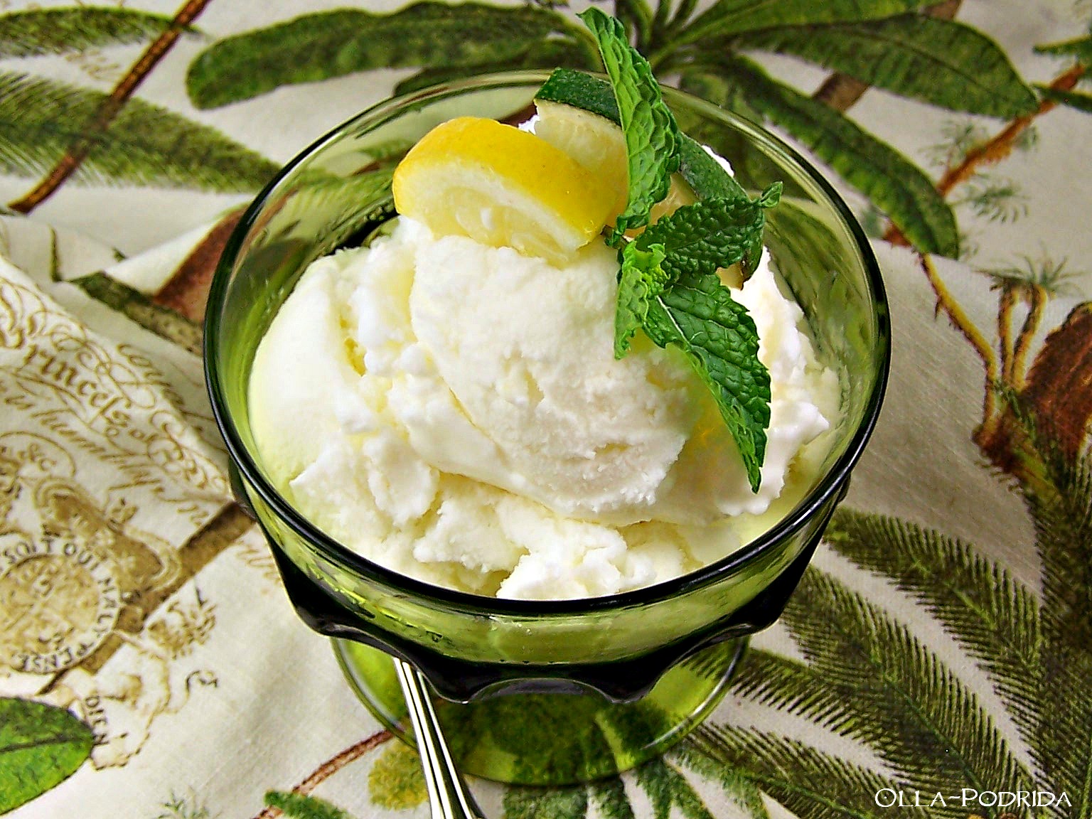 OllaPodrida LemonLime Ice Milk