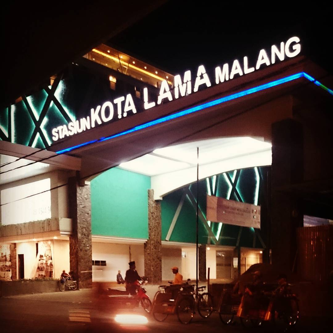 Image result for stasiun kota lama malang