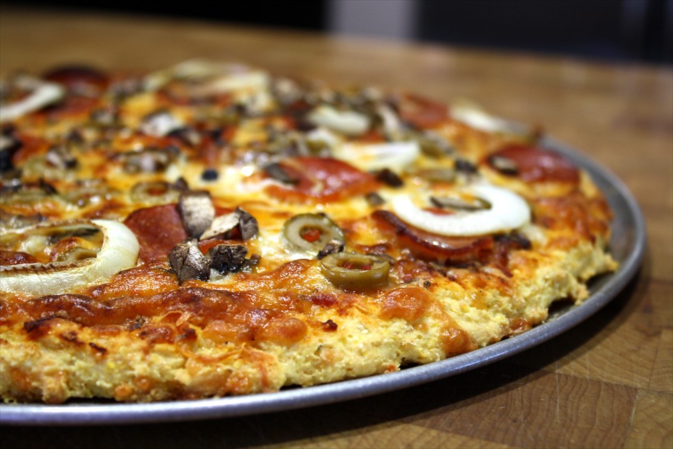 Cooking Gluten Free with Bea Gluten Free Pizza Crust Using biscuit mix