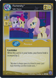My Little Pony Fluttershy, Safe Haven Premiere CCG Card