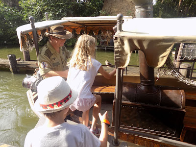 Our adventures in the Magic Kingdom Boarding the Jungle Cruise
