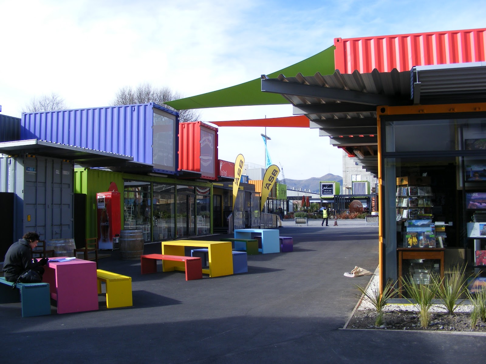 Rachel Callaghan Landscape Architect, NZ Container City Cashell Mall