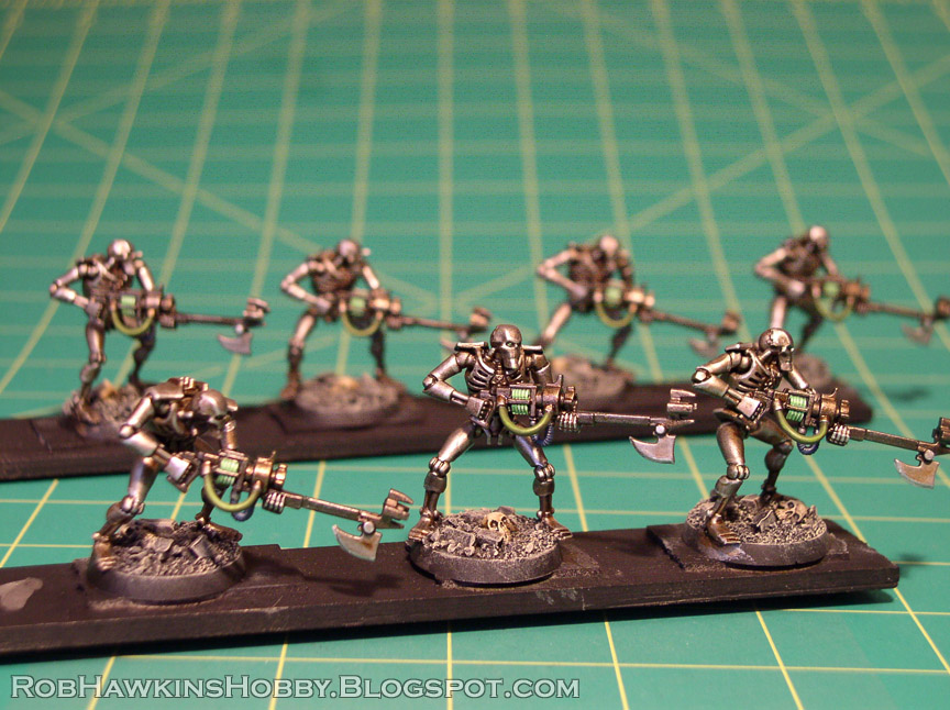 Rob Hawkins Hobby: Speed Painting Necrons